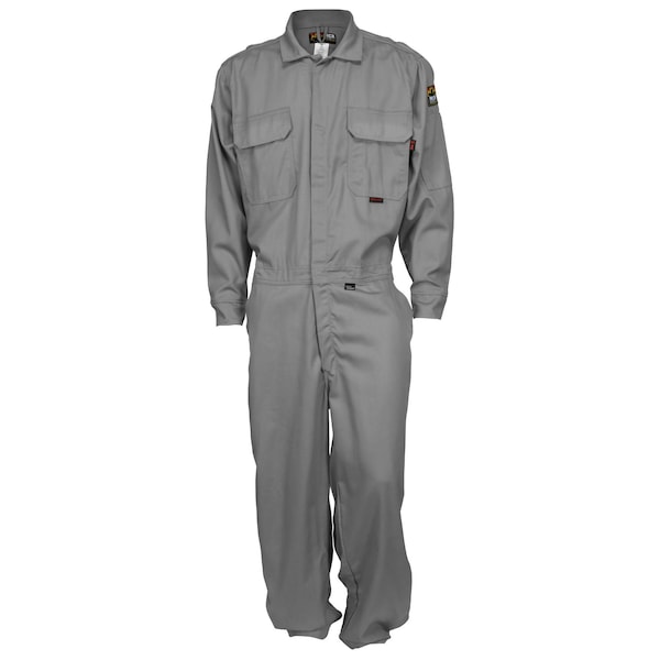 FR, Deluxe Coverall Westex Ultrasoft FR Gray, S